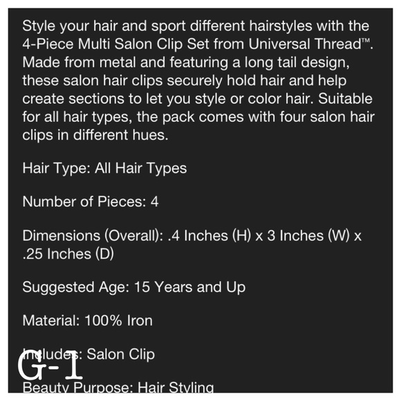 1/$8 Universal Thread Earrings Bracelet Hair Clip Necklace Rings Accessories NWT - Picture 5 of 16